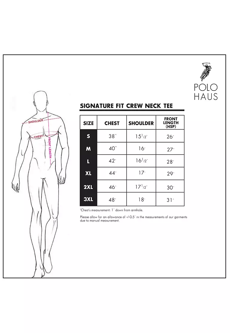 Polo Haus - Men’s Signature Fit T-Shirt MKRSV054
