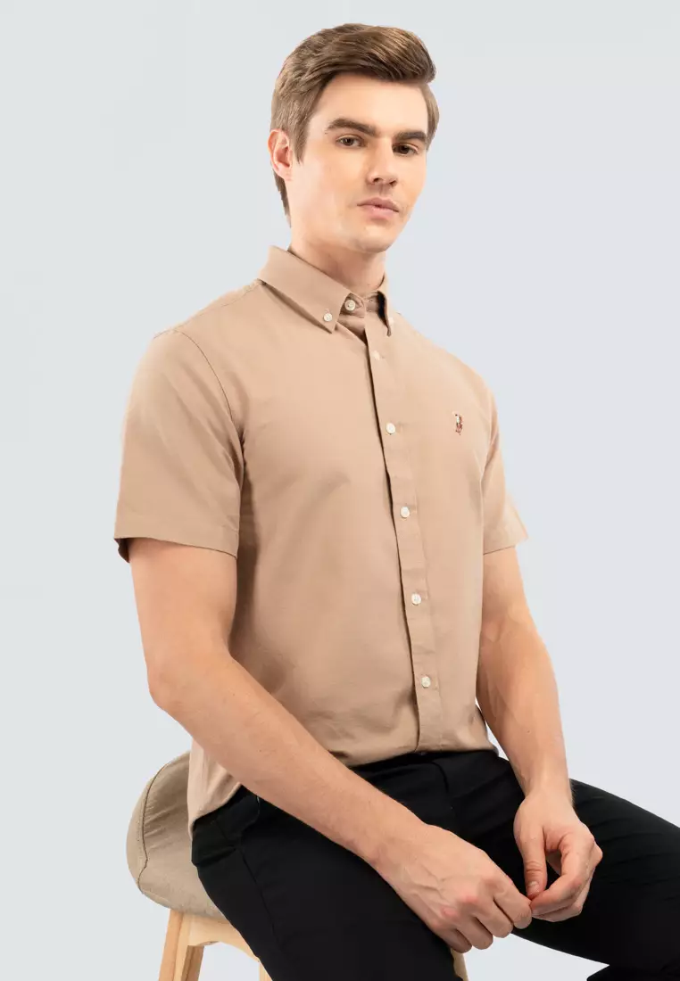 Polo Haus - Men’s Cotton Mix Signature Fit Long Sleeve MBSSVB008