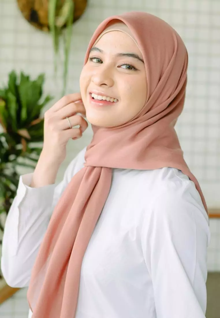 Haraa Voal Plain Old Tan