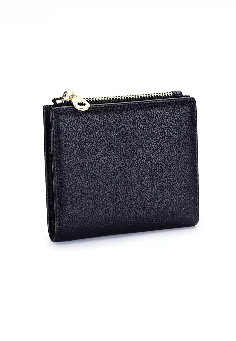 Full Grain Leather Fold Wallet JW YT-6089