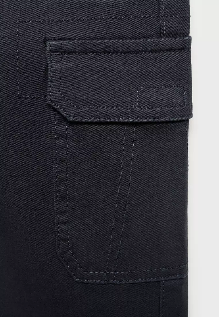 Cotton Cargo Trousers