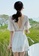 A-IN GIRLS white Sexy Gauze Big Backless One-Piece Swimsuit D82C9US45D15E3GS_3