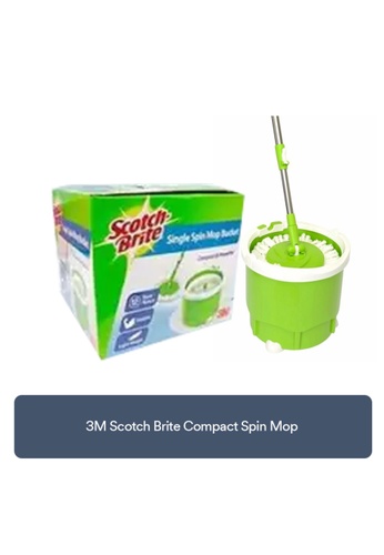3m scotch brite compact spin mop