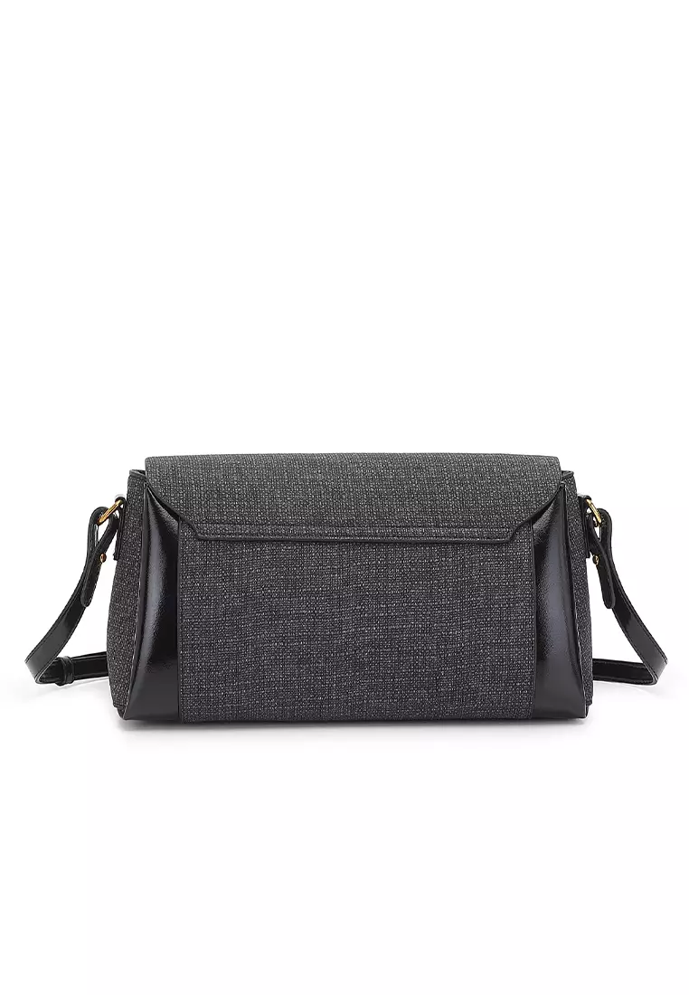 Women's Sling Bag / Crossbody Bag / Shoulder Bag (Tas Selempang Wanita / Tas Bahu Wanita) - Hitam