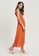 Calli orange Henri Midi Dress 2DC92AA28DC01AGS_2