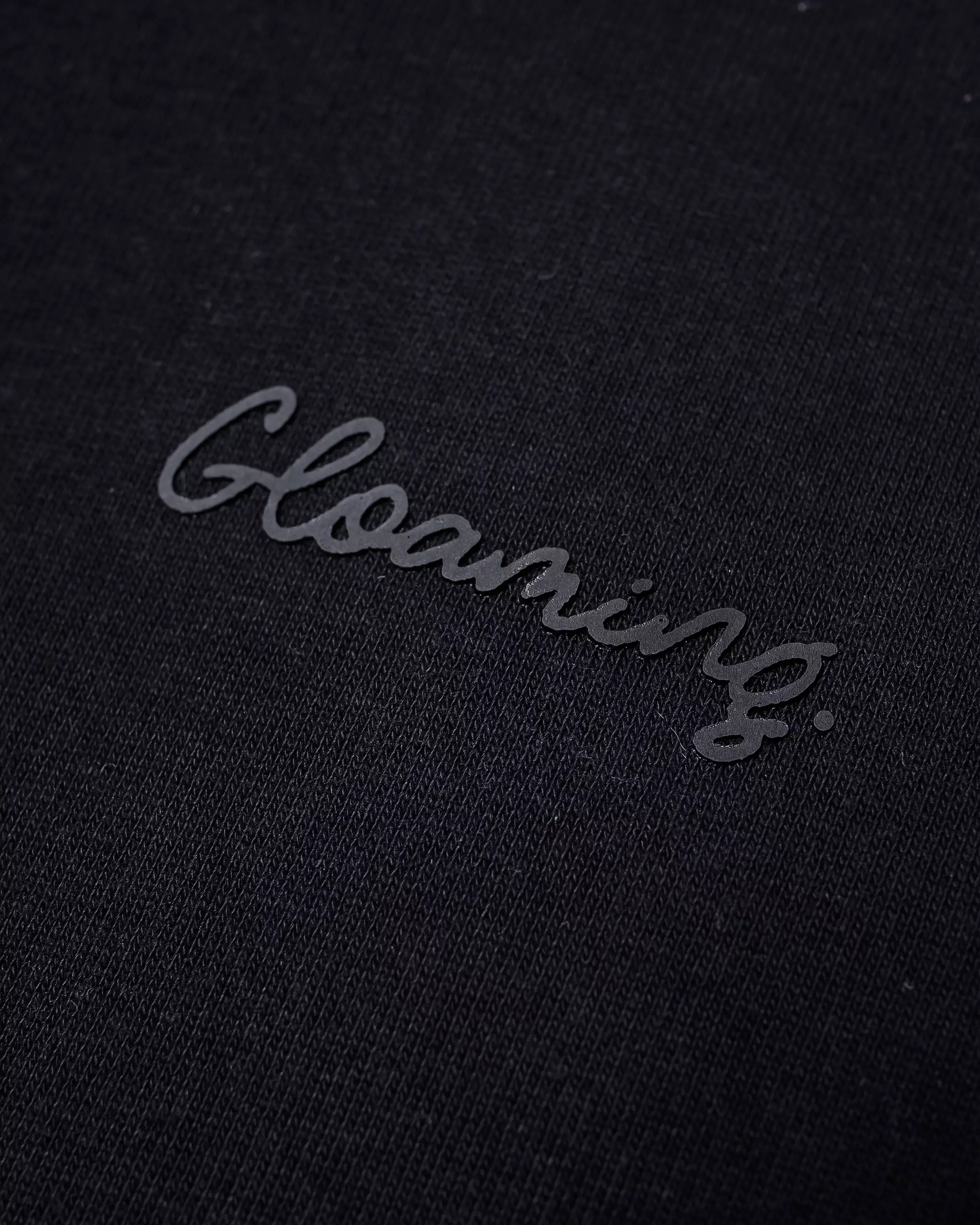 Gloaming Hoodie 440 Gsm Emboss Super Heavy Fleece Black
