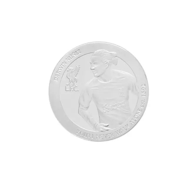 Liverpool FC Darwin Núñez Collectible Coin - Official LFC Accessories Collectible