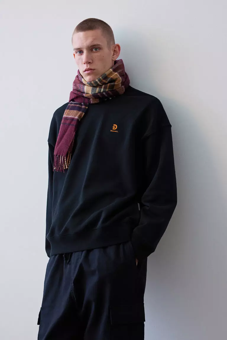 Oversized Fit Printed sweatshirt