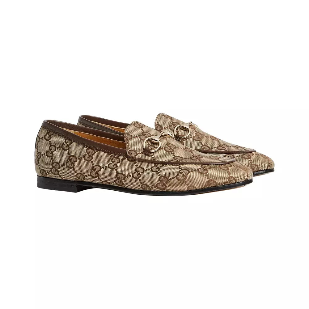 Jordaan Horsebit Loafer Beige Ebony Women