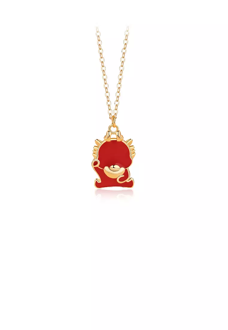 Red dragon outlet pendant
