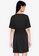 ZALORA BASICS black Raglan Sleeve Mini Dress 8F424AAC3F204CGS_2