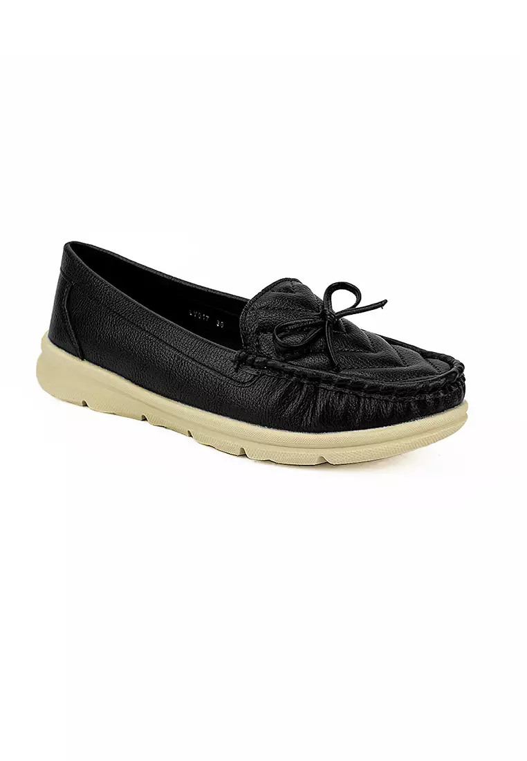 Discount on Mario D' Boro Runway  shoes - SKU: Mario D Boro Lv 017 Black Women Flats
