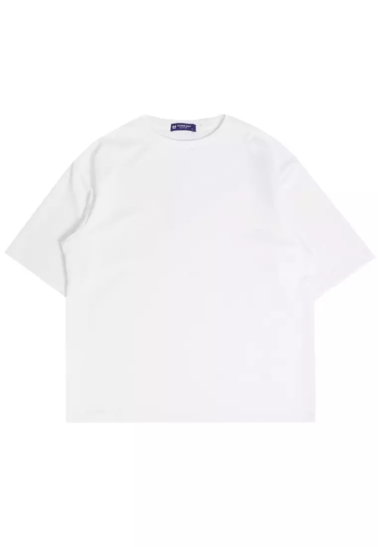 MTW98 Kaos Oversize Gym ScubaLux "keep pushing" putih