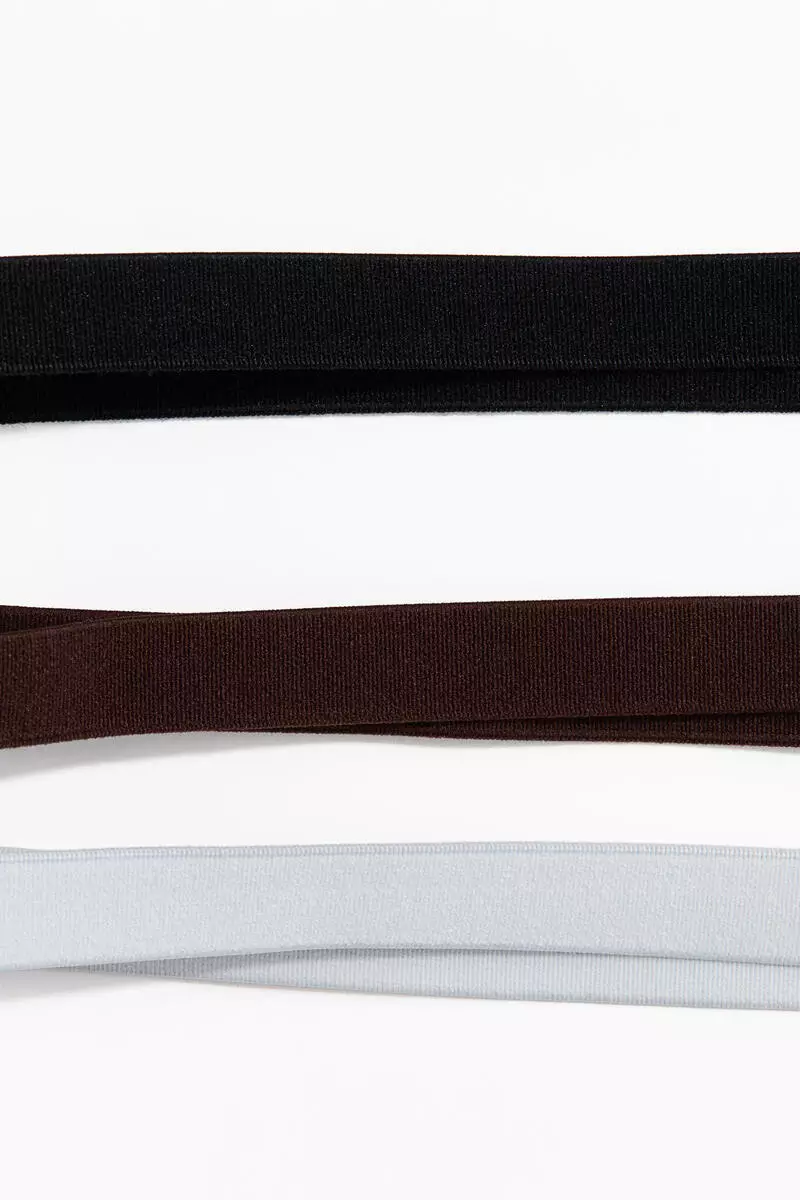 3-pack elastic hairbands