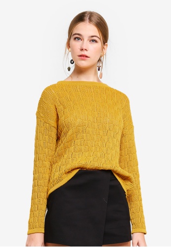 fishnet sweater