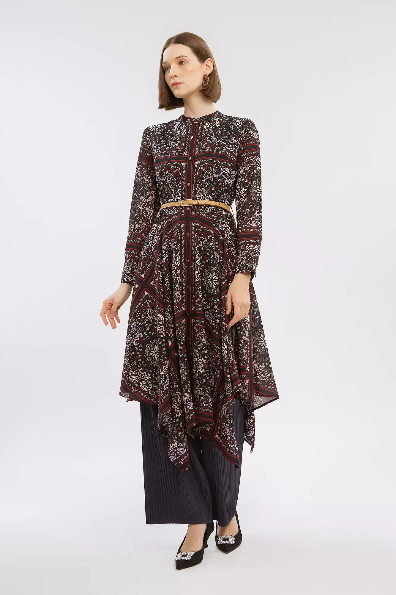 Minimal Monika Tunic Dark Navy WARNA DARK NAVY