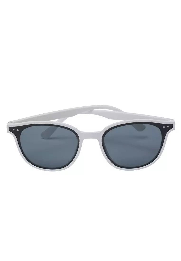 Berli Kacamata Hitam Wanita Model Cat Eye Premium Quality - Putih