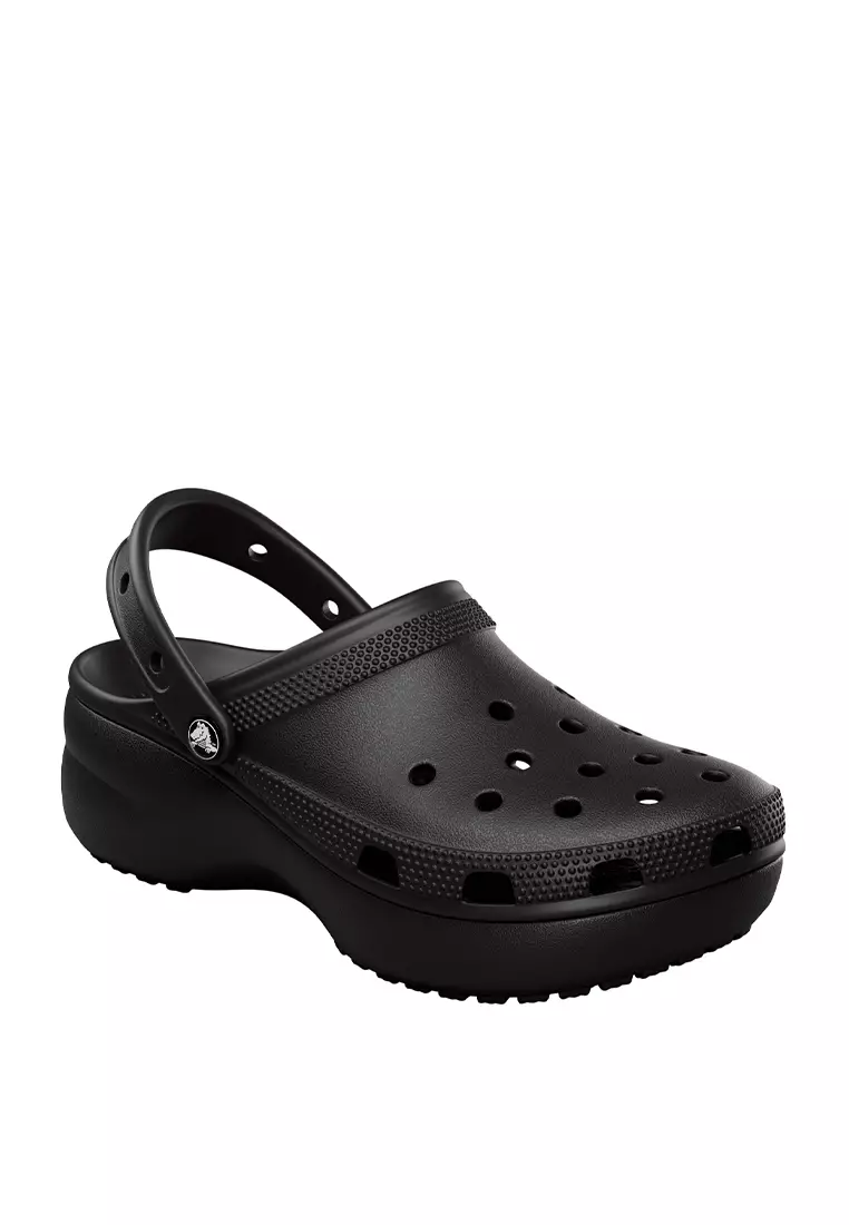 Crocs Women Classic Platform Clog W - Black