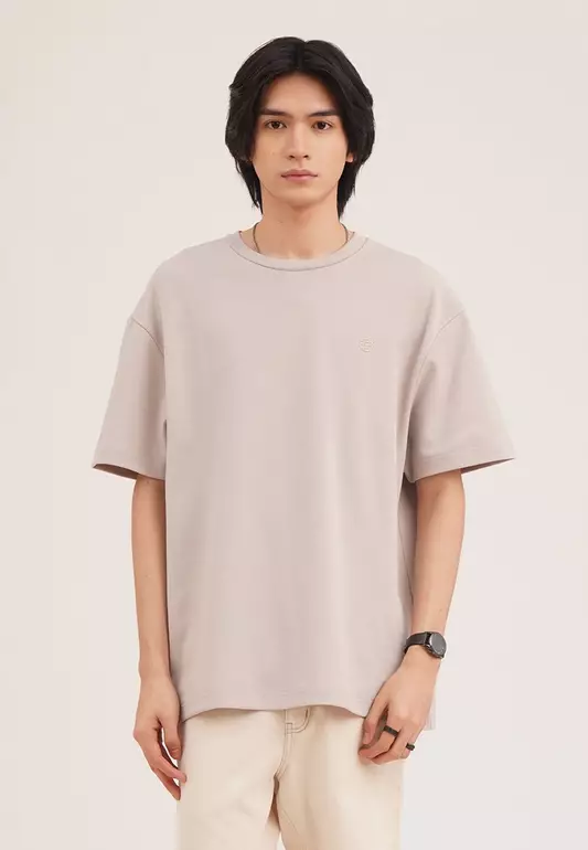 Relaxed Fit T-Shirt With PS Embroidery