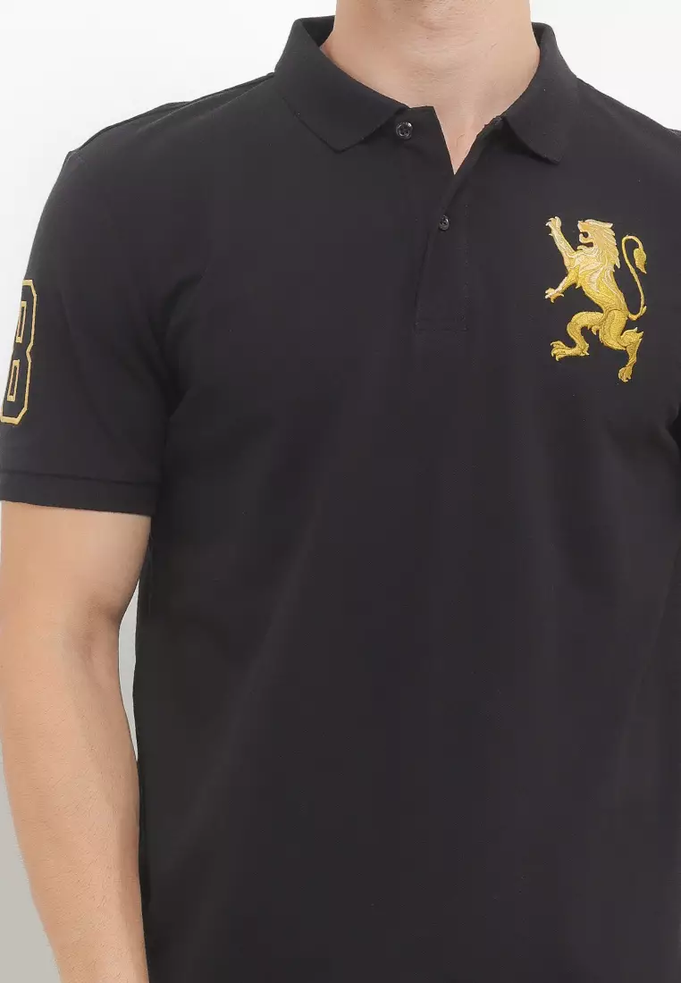 Men's 3D Lion Polo
