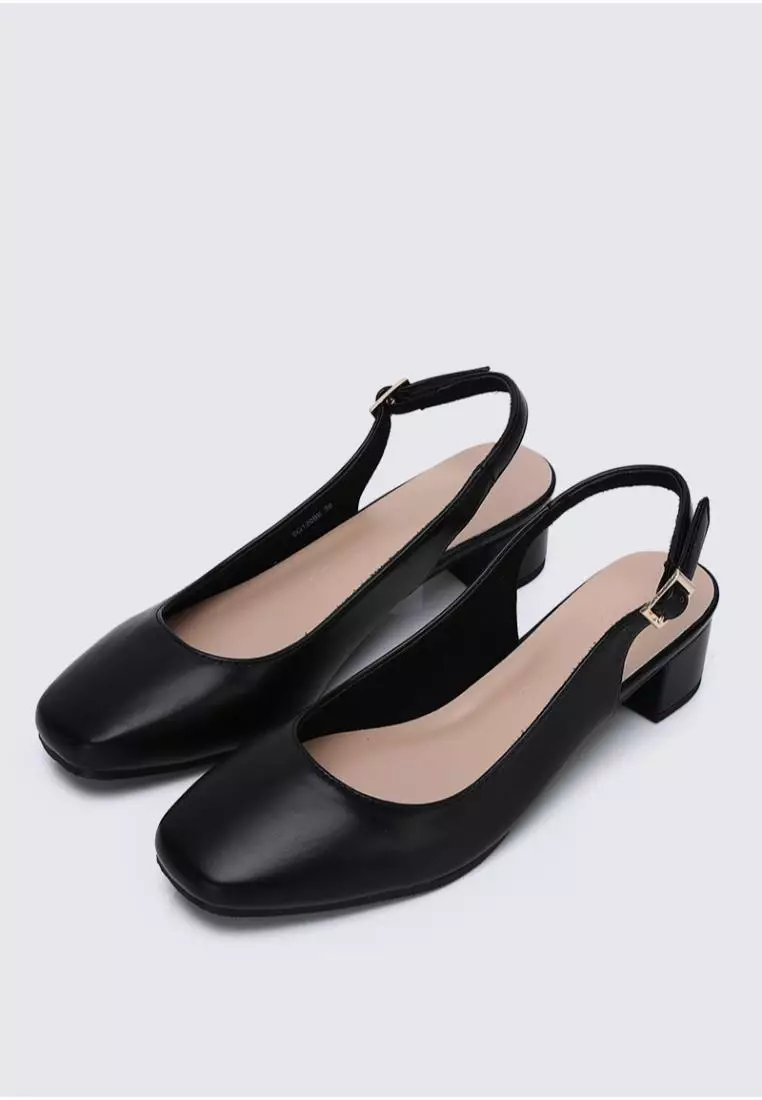 Palmer Comfy Heels In Black
