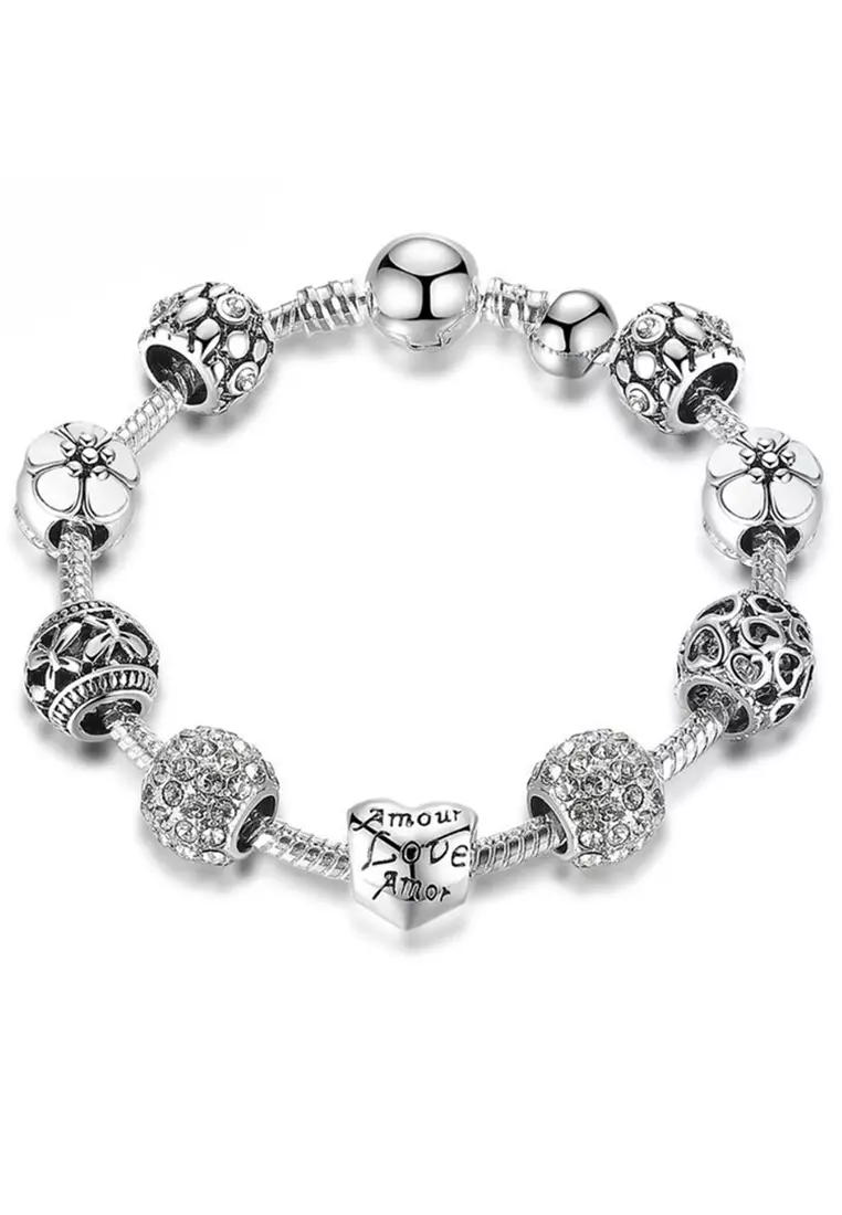 White on sale pandora bracelet