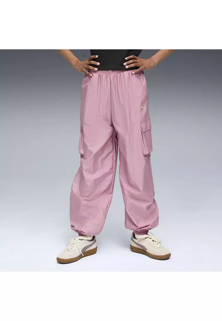 Bowtique Woven Cargo Pants