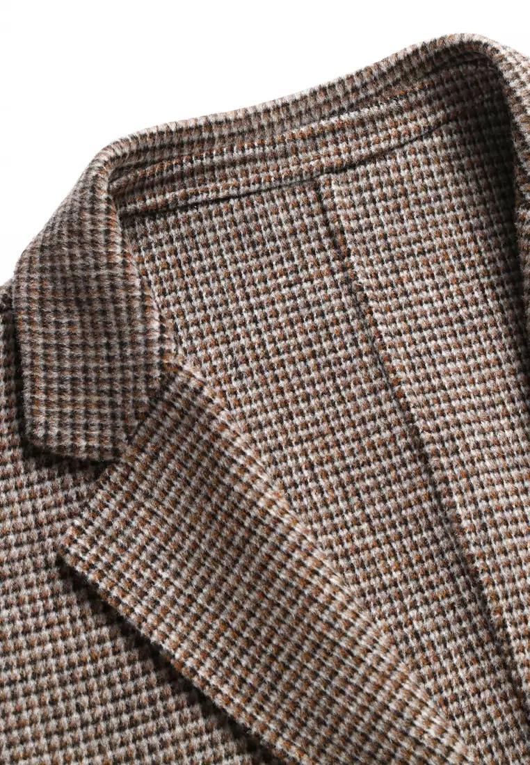 Casual Slim Wooled Suit 8819