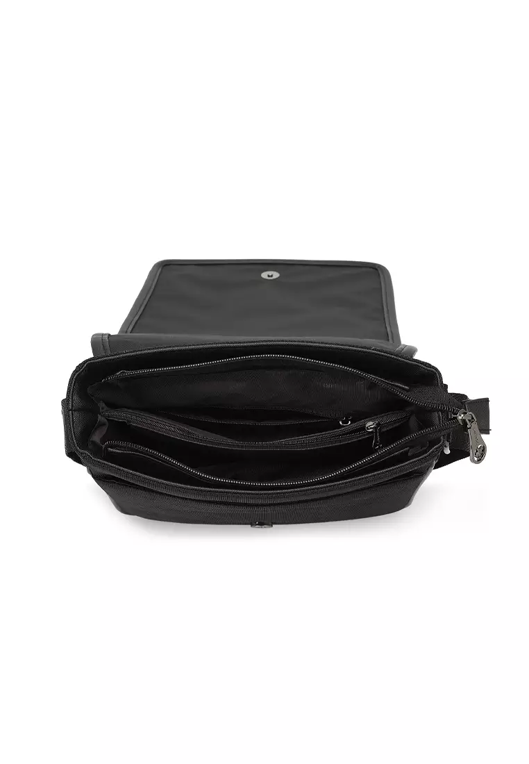 Men's Sling Bag / Crossbody Bag - Black