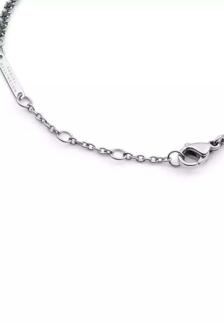 Classic Tennis Bracelet Nightfall Silver - Unisex Bracelet for women and men stainless steel Bracelet DW Official Authentic Original 手鍊 不鏽鋼手鍊 DW 官方正品原裝