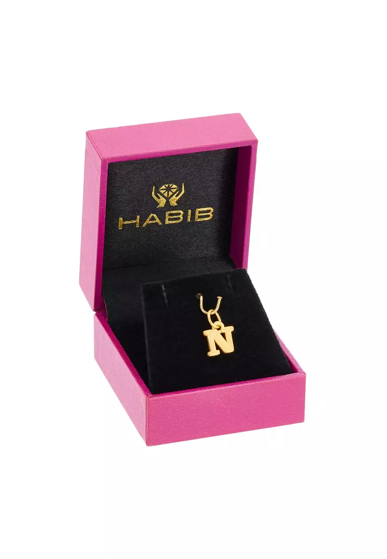 HABIB 999/24K Yellow Gold Pendant DTP010924(N)