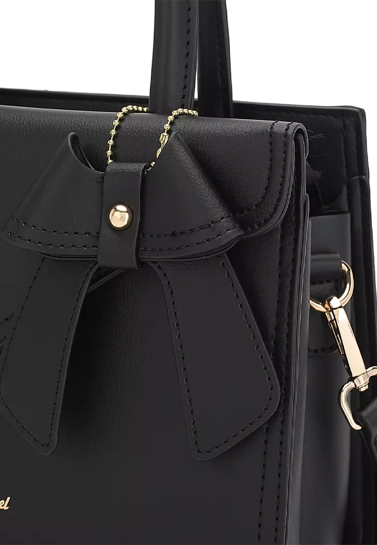 Shoulder Bag / Sling Bag / Top Handle Bag / Hand Bag - Black