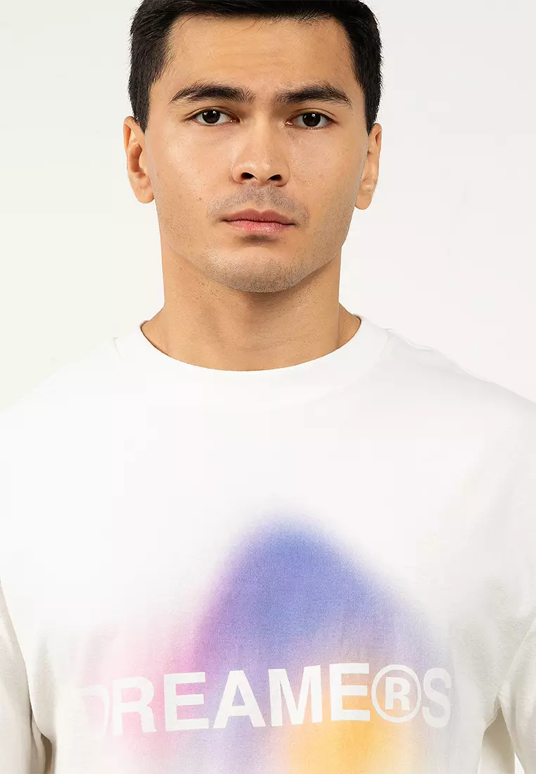 Cropped Fit Graphic T-Shirt