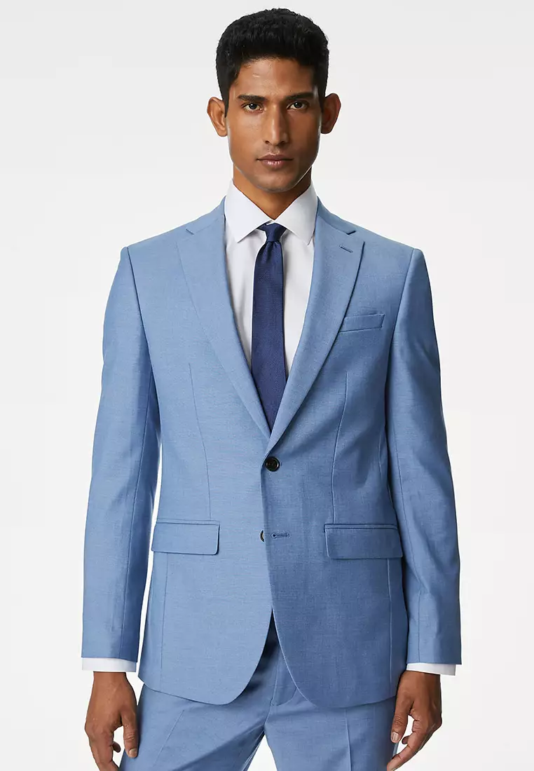 Slim Fit Stretch Suit Jacket