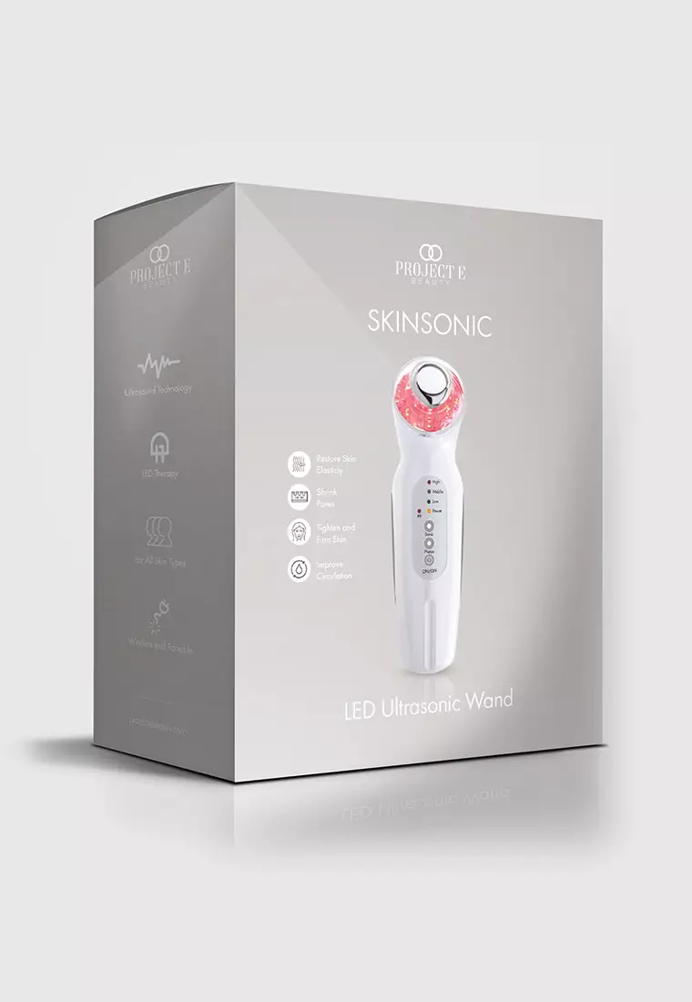 SkinSonic | LED Ultrasonic Wand