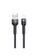 REMAX REMAX RC-124i Jany Series Aluminum Alloy Lightning Braided 2.4A Data Cable - BLACK FF42BESA2C7997GS_1