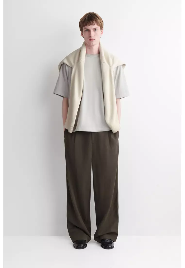 RELAXED HEAVYWEIGHT WASHED-COTTON T-SHIRT