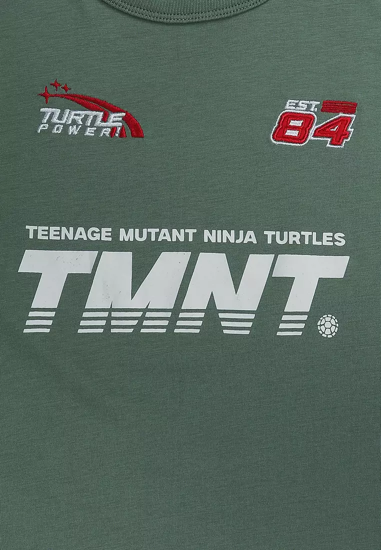 Licensed Drop Shoulder Short Sleeves Tee