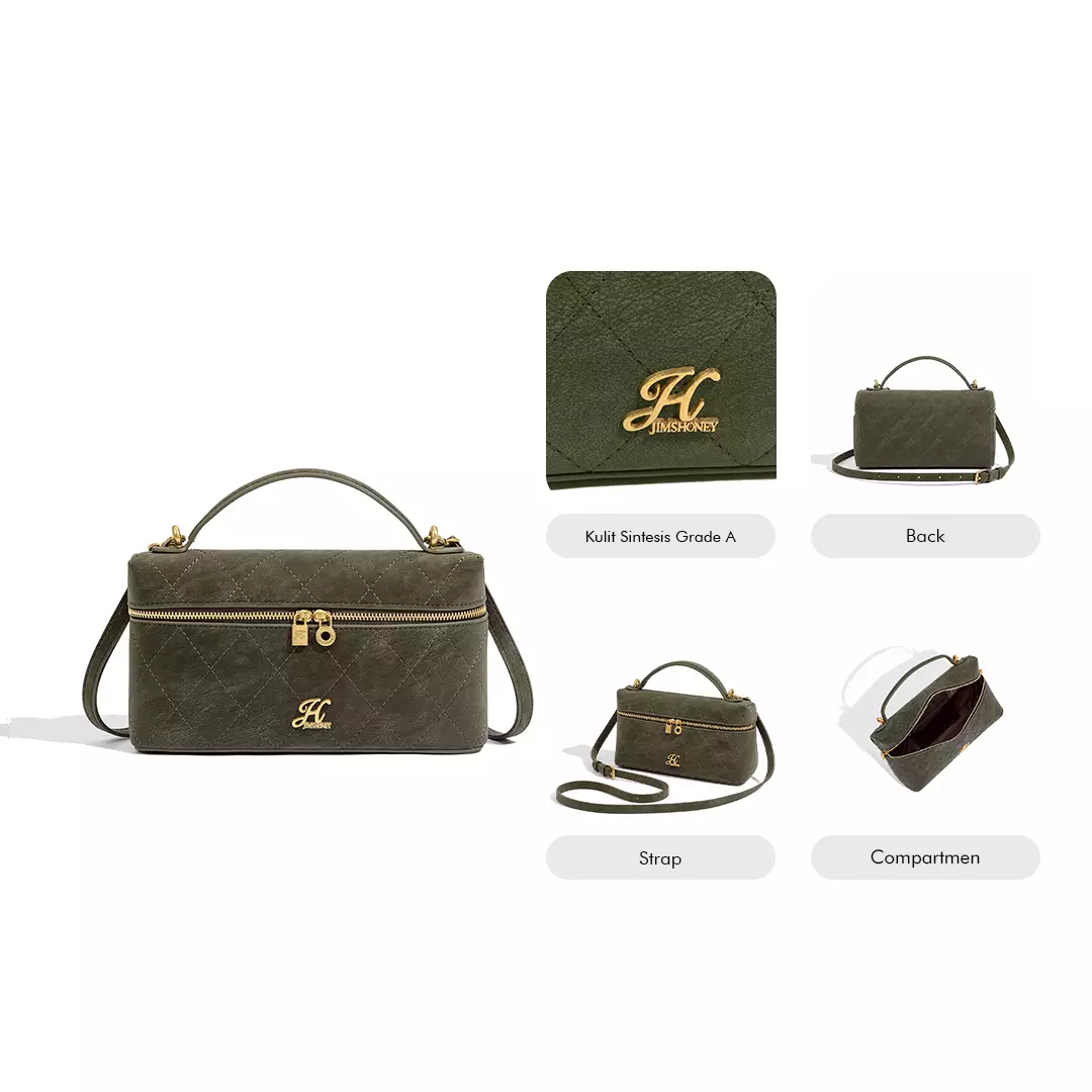 JIMS HONEY - AMY BAG - GREENARMY