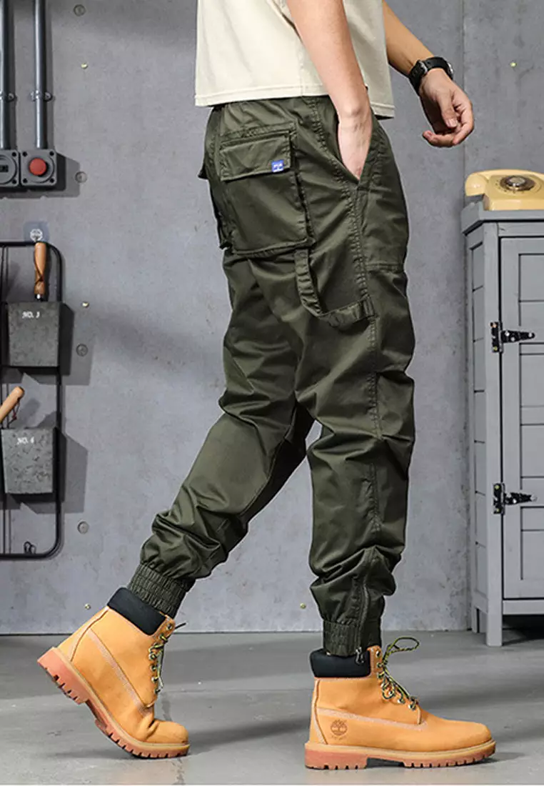 Versatile Pockets Cargo Pants GJL679