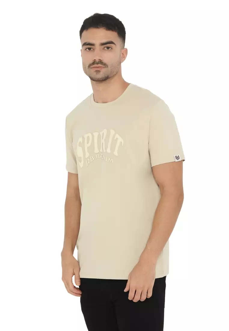 RBJ T-Shirt Cotton Spandex Pria 247051