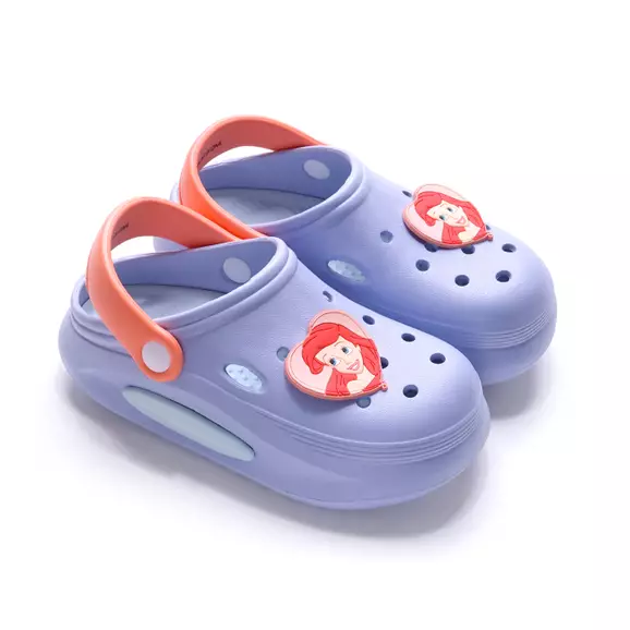 BIRU HEATHER/ORANYE CORAL