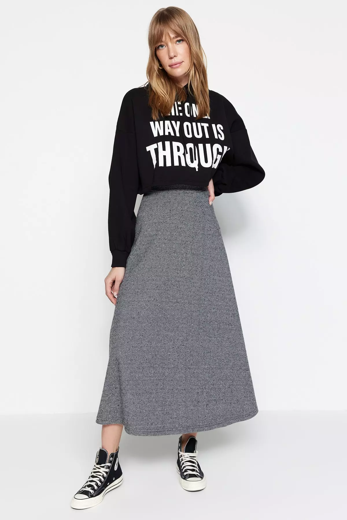 Knitted skirts online shop