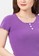 MKY CLOTHING purple Button Basic Blouse in Purple 1BDE9AA3D534F3GS_5