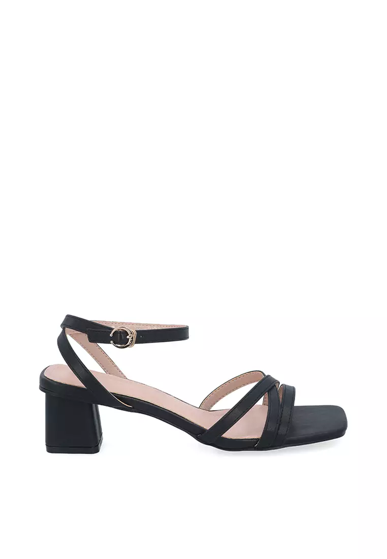 Broad online heel sandal