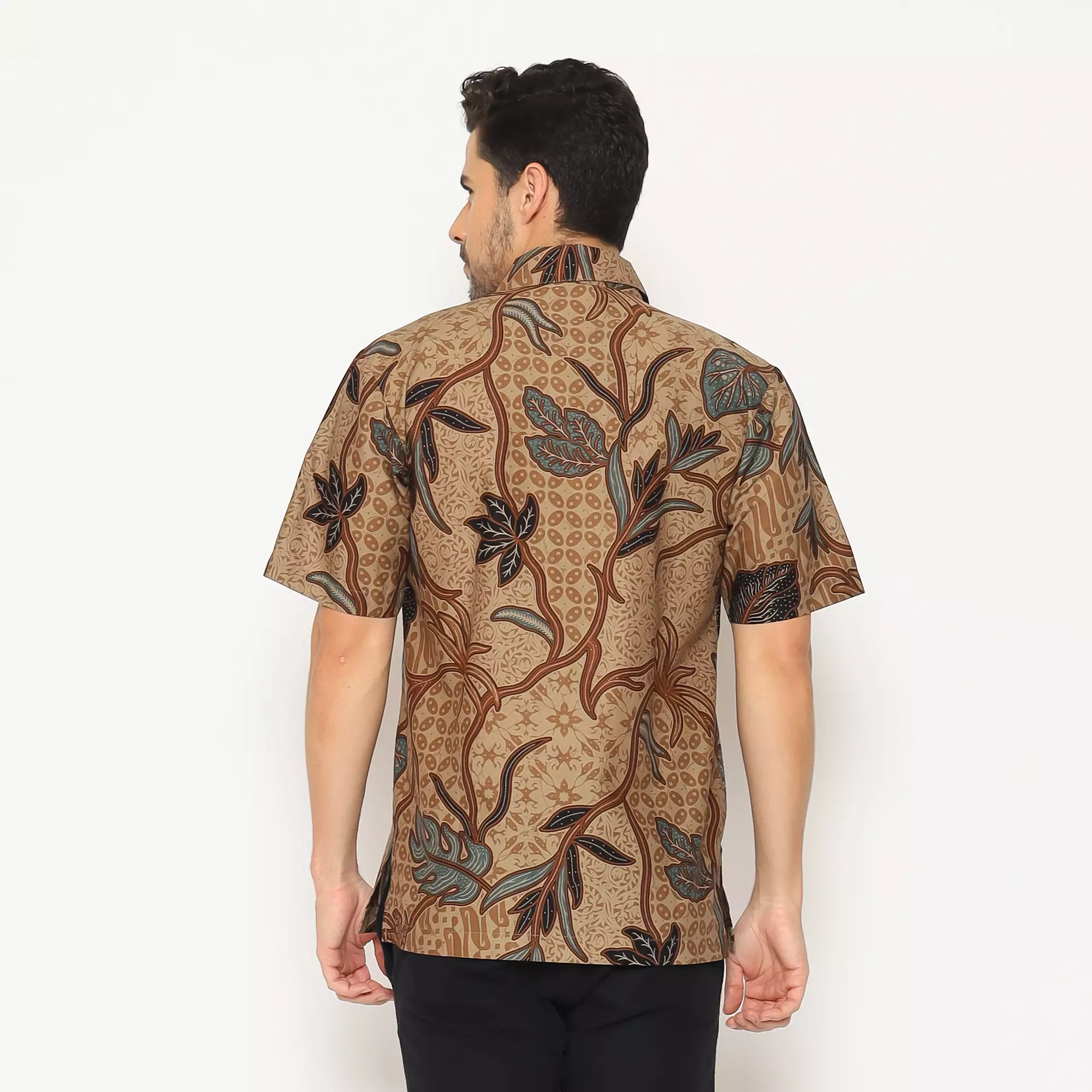 Kemeja Batik Pria - Bhatara Batik Falco - Atasan Kemeja Batik Lengan Pendek