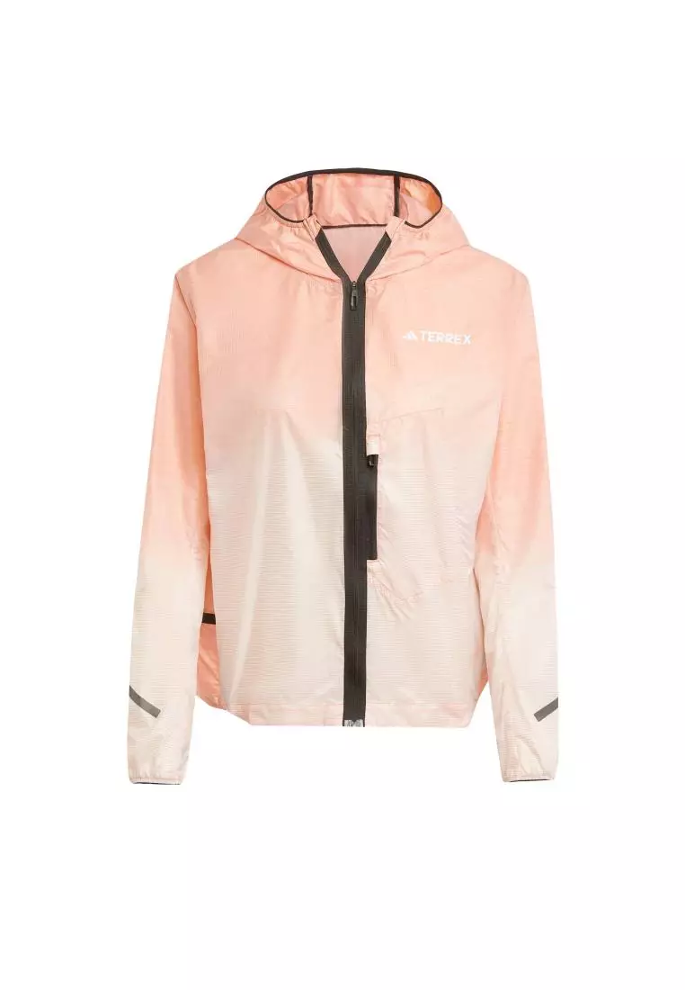 Hiking Terrex Xperior Light Windweave Jacket Women Orange IT3435