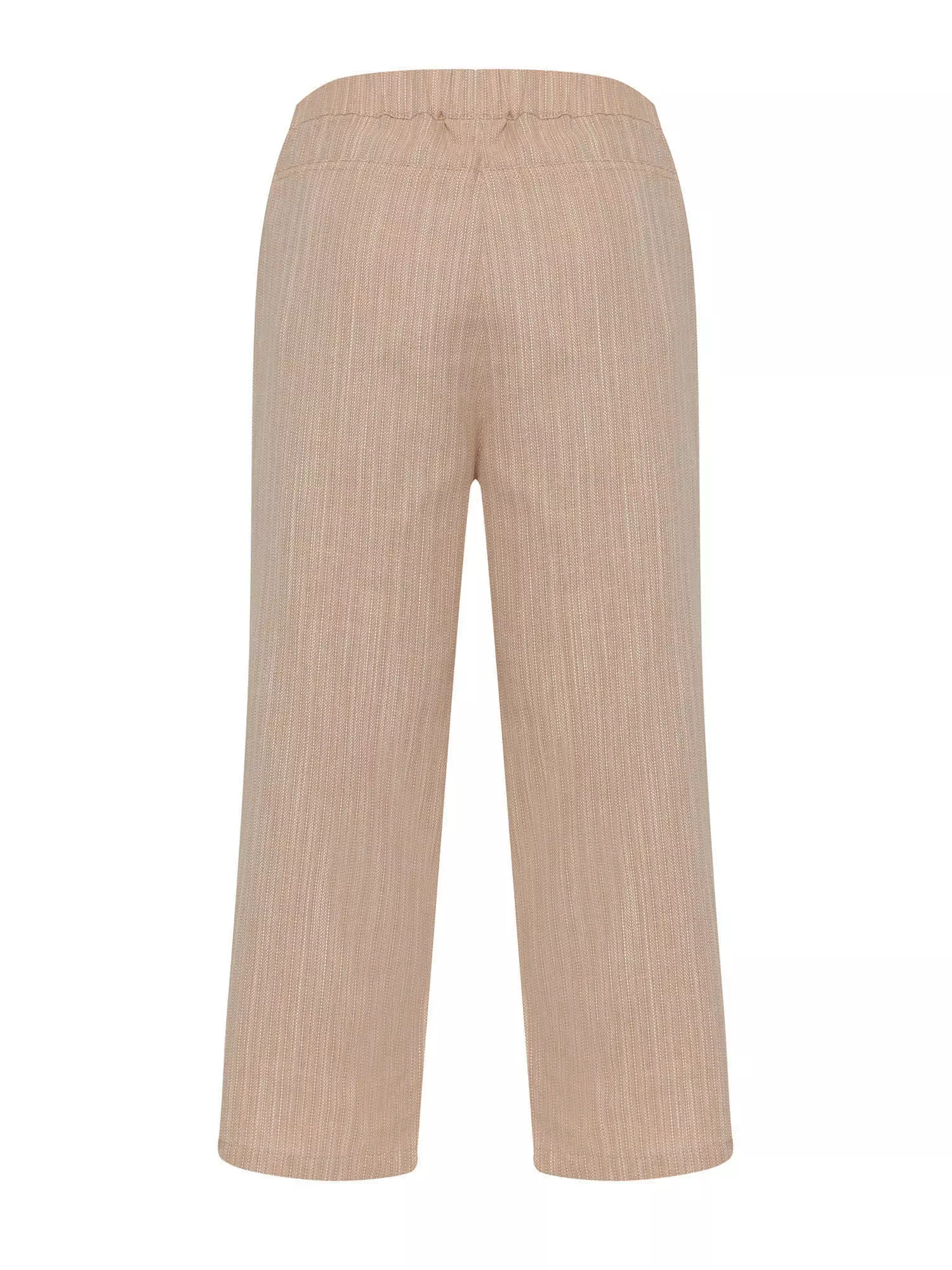 Pito Dito Girl Yurinara Celana Panjang Kulot Anak Perempuan Motif Tekstur Warna Beige