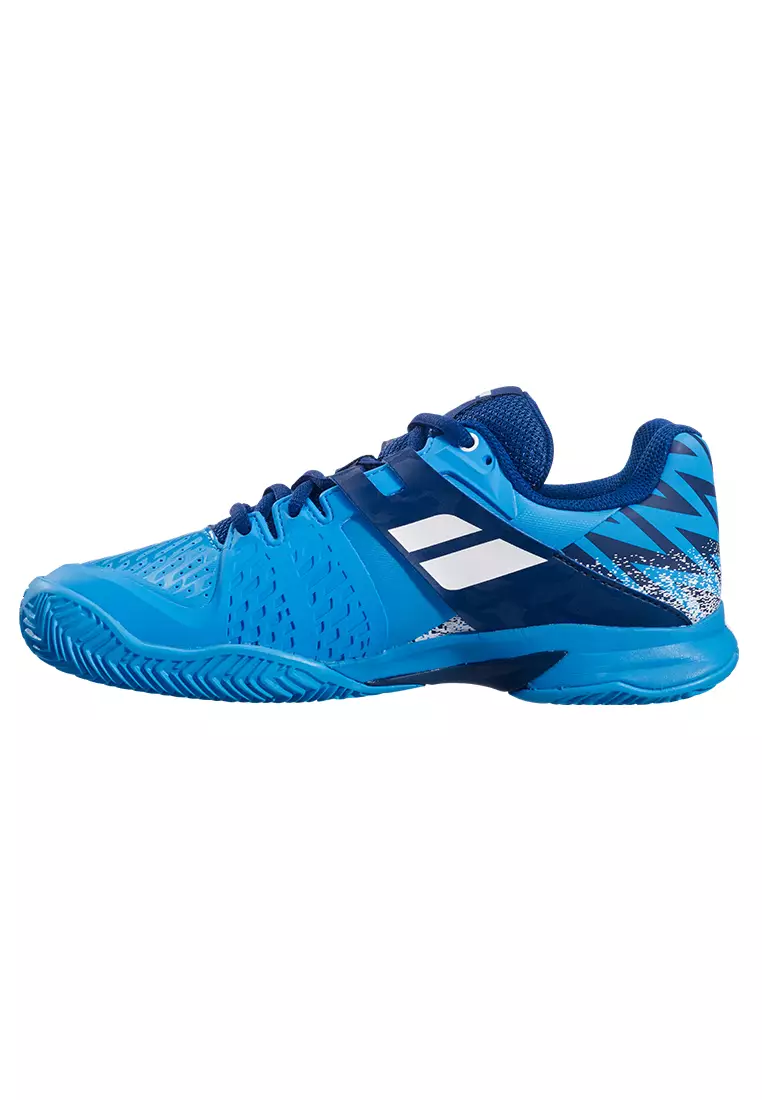 Babolat Men s Junior Tennis Shoes Propulse Junior Drive Blue