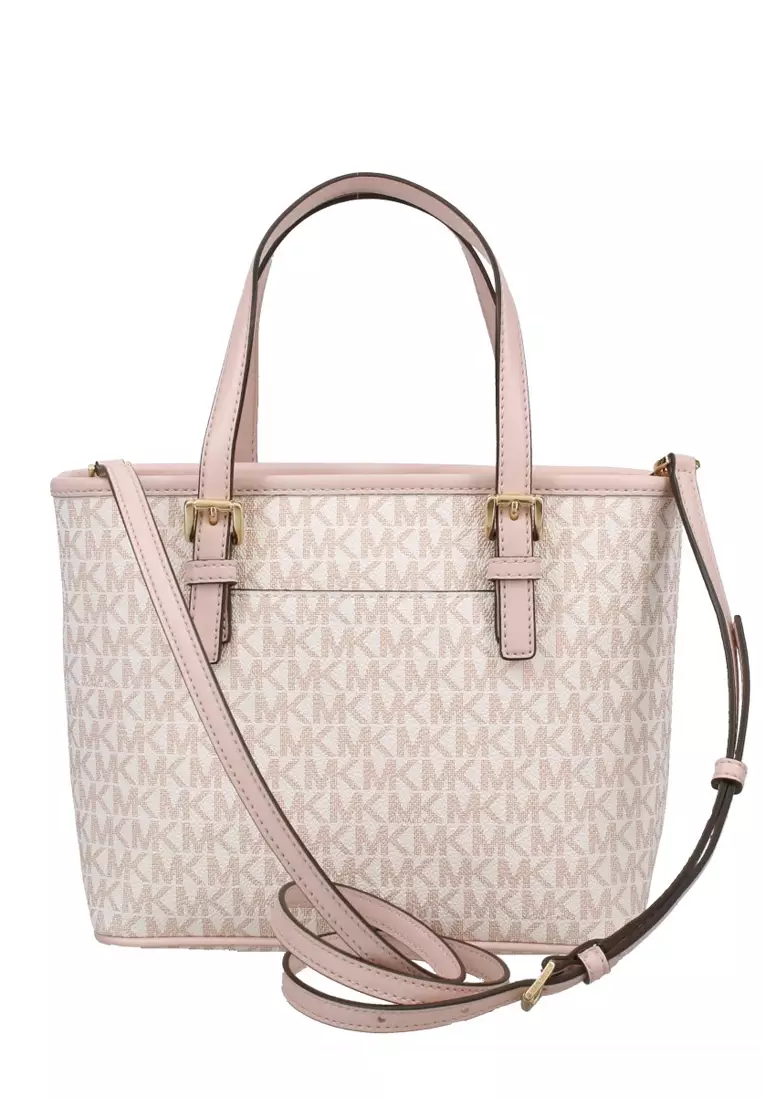 Michael kors jet discount set travel pink